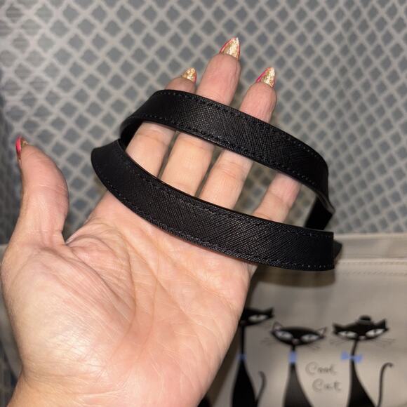 Kate Spade Large Jazz Things Up Cool Cat Kitty Francis Tote Purse Bag NWOT - Picture 14 of 14